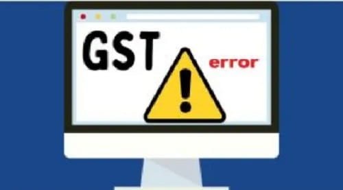 GST Website Not Working